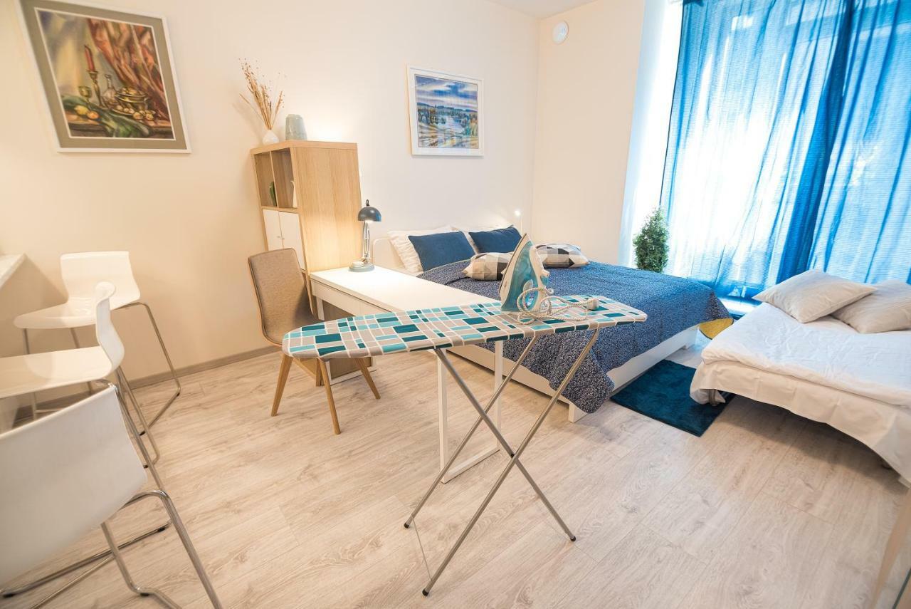 Happy Inn Studio Historic Center, Self Check-In, Ac, Parking In The Undergrnd Garage, Вильнюс Экстерьер фото